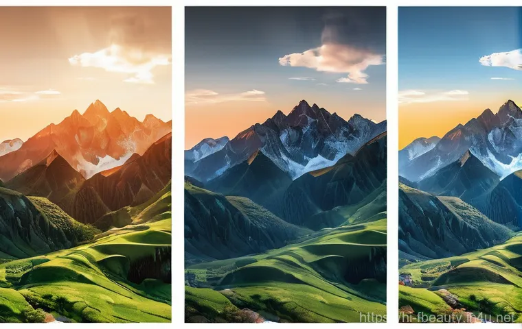 뷰티 업계의 빅데이터 활용 - Here are three detailed image generation prompts in English, designed to adhere to all specified gui...